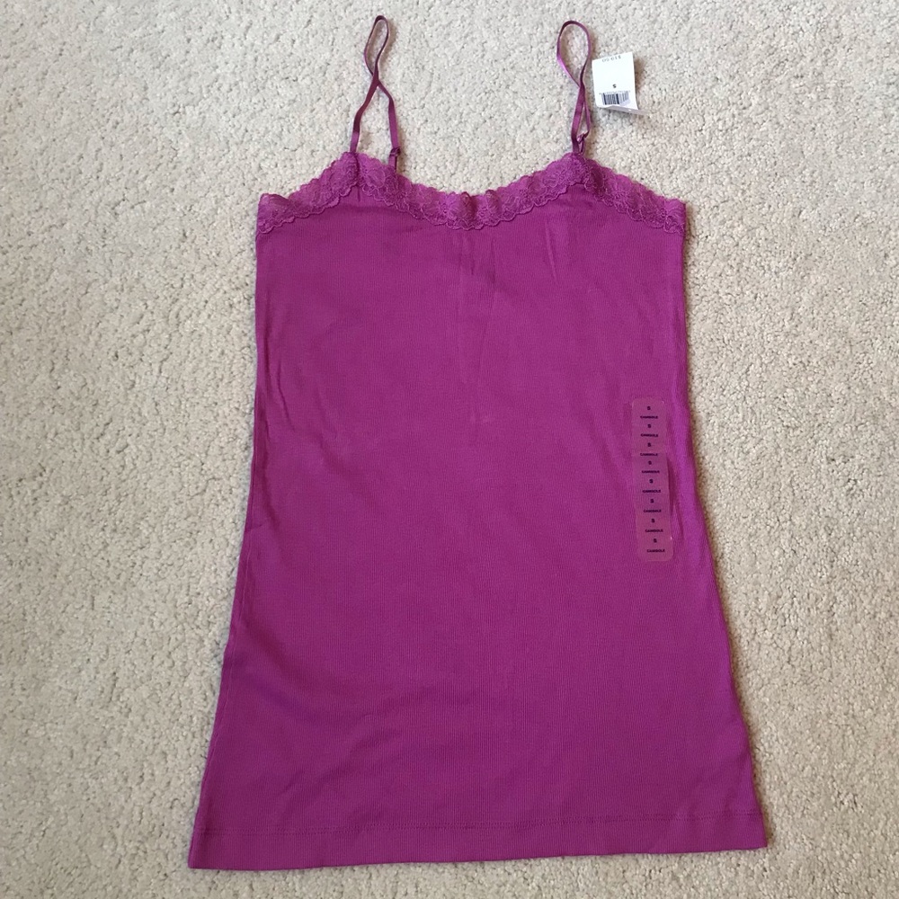 NWT Gap Lace-Trim Camisole